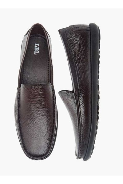 LBL by Shoexpress Textured Slip-On Loafers
