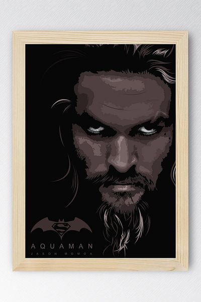 Saturn Pictură înrămată Aquaman - Pictură poster Marvel