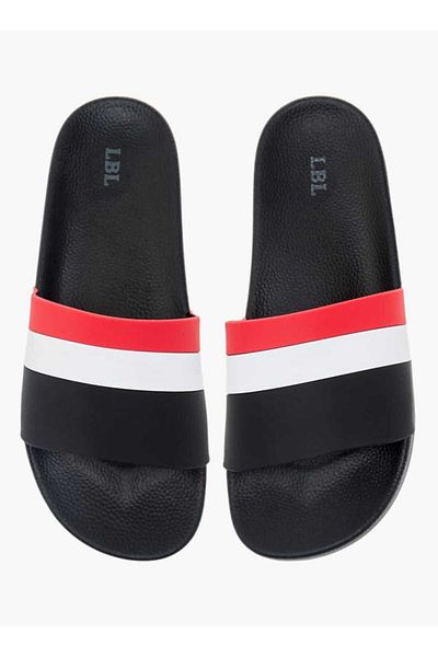 LBL by Shoexpress Striped Slides