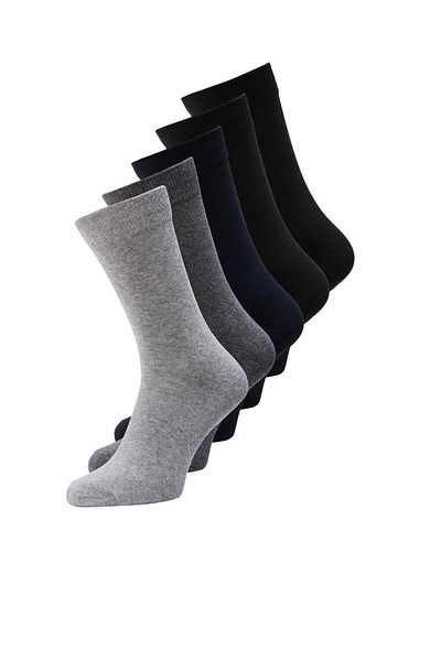 Jack & Jones Мъжки чорапи J&J с различни цветове, 5 броя, 40-46, 12113085