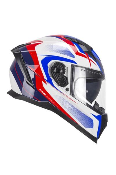CGM 311G BLAST SPORT KAPALI KASK Beyaz-Mavi L