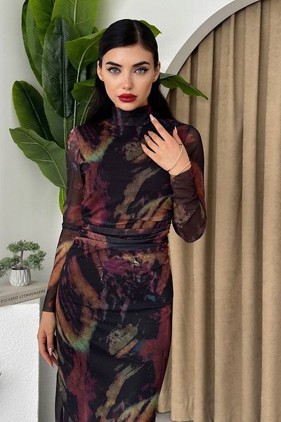 barış sülün lovebox Rochie de seară midi, cu model de cravată, căptușită din tul, cu spatele decoltat, 292