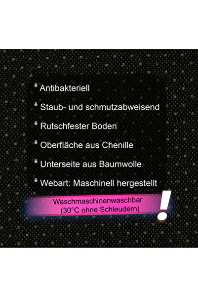 Bamyum Gövde Bedruckter Teppich Chenille-Druck Maschinell Hergestellt Teppich