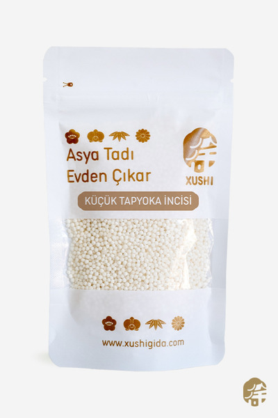 XUSHI GIDA Küçük Tapyoka Incisi ( Small Tapioca Pearl Soga) - 200g