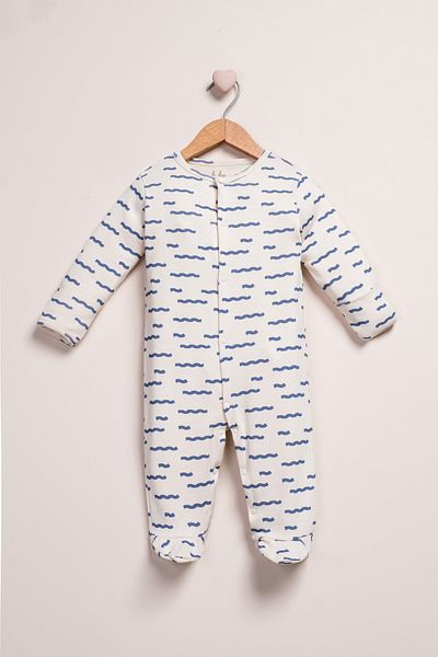 Baby Fou Jumpsuit with Gloves and Booties