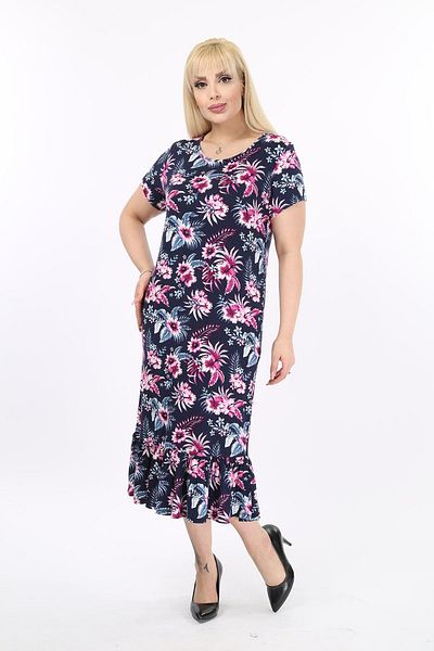 Moday Φόρεμα με μοτίβο Elegance Plus Size 27a-2092