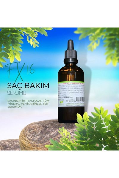 The Organic Pharmacy Fx 16 Original Formula Hair Solution, General Hair Care Lotion