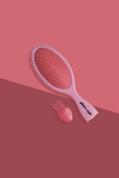Glide'n Style Dry Opening and Combing Brush - Wet Gs-241