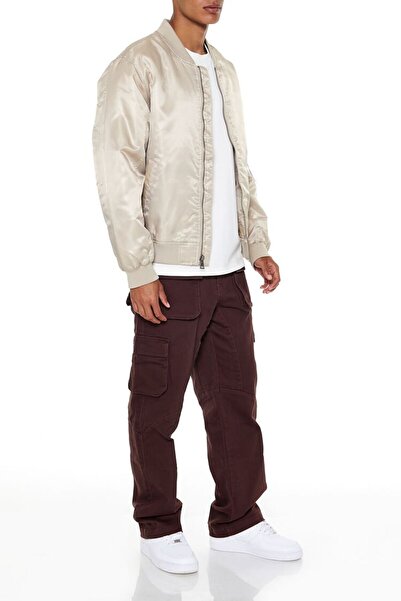 Forever 21 Twill Straight Kargo Pantolon