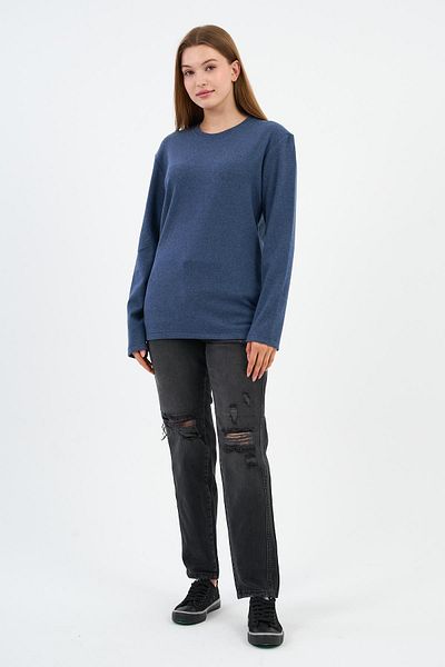 ALEXANDERGARDI Crew Neck Lycra Long Sleeve Camisole Sweatshirt (Wk25588)