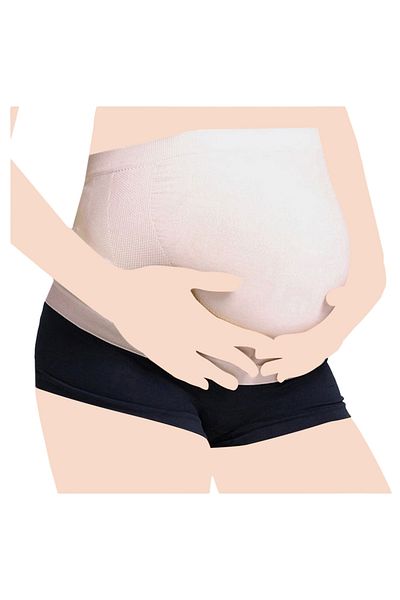 Blooming Blossom - Abdominal Maternity Support Belt - Beige_XL