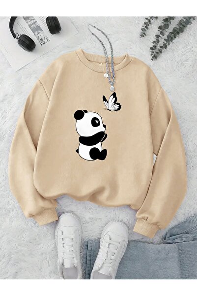 MODAVİBE Φούτερ από ύφασμα με μείγμα βαμβακιού και πολυεστέρα, με 2 κλωστές κ...