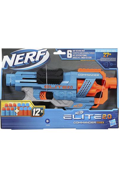 Nerf Elite 2.0 Commander RD-6 Dart Blaster E9485
