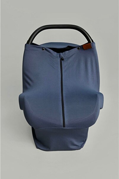 MAMKY Fermuarlı Fonksiyonel Emzirme Ve Puset Örtüsü - Çanta Hediyeli