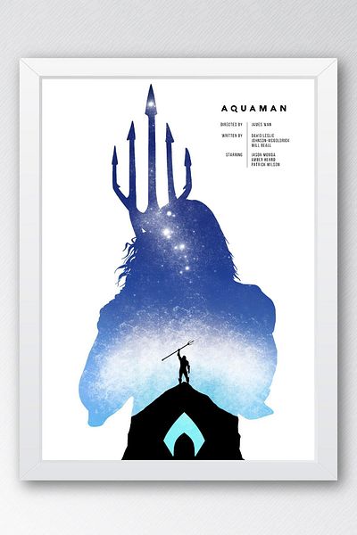 Saturn Aquaman Πίνακας με κορνίζα - Πίνακας αφίσας Marvel