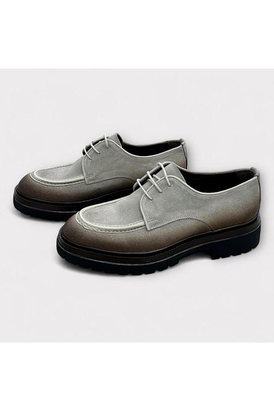 PATRON SHOES Ανδρικά παπούτσια casual από γνήσιο δέρμα σουέντ
