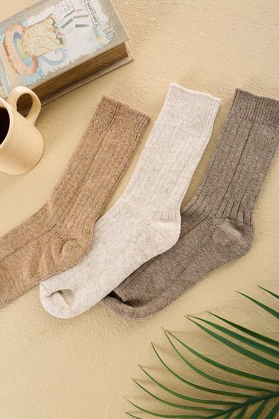 Socks Tunnel 3 Pack Unisex Thick Colorful Winter Socks