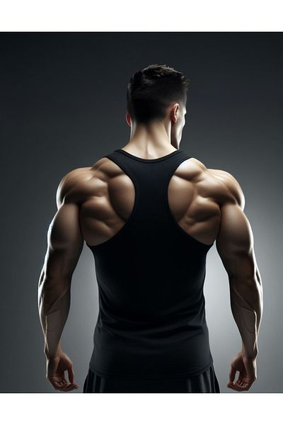 Ghedto Black Excuses Fitness Gym Tank Top - Sports Tank Top