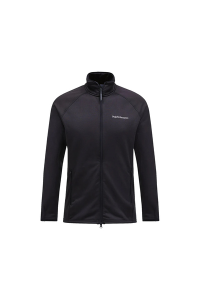 Peak Performance Ανδρικό μαύρο φλις PEAK Peak Chill Light Zip ΑΝΔΡΙΚΟ FLEECE G77245030