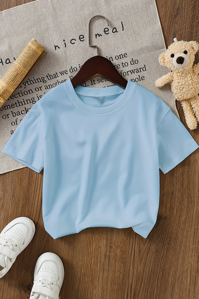 MYADA Tricou de bază Baby Blue