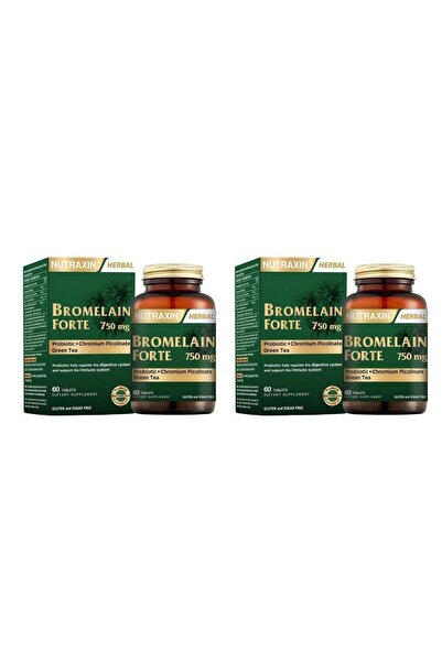 Nutraxin Bromelain Forte 60 Tablet 2 Adet