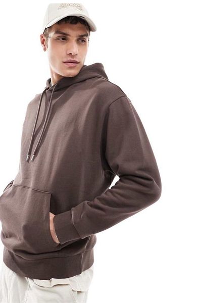 Superlife Ανδρικό φούτερ Superlife Fleece άνετο με κουκούλα σε μούχλα με 3 κλωστές