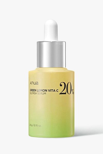 ANUA ANUA GREEN LEMON VITAMIN C BLEMISH SERUM 20 ml - Rozjasňující pleťové sérum s vitamínem C
