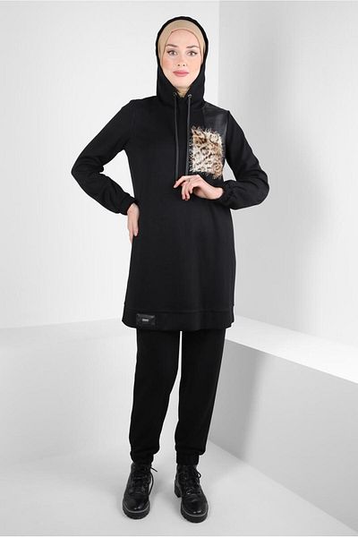 Alvina Costum cu glugă cu pantaloni 44245