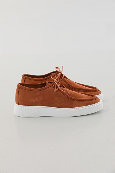Faruk balkanas Ludwig Model Eva Sole Nubuck Leather Casual Shoes