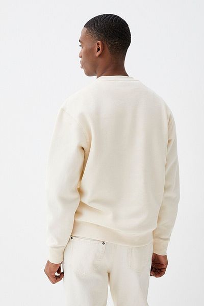 Superlife We Sell Superlife Men's Crew Neck Collar 3 Thread Fleece Sweatshirt