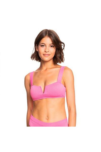 Roxy Love the Vanuatu Women Pink Bikini Top Women Bikini Top Erjx304644