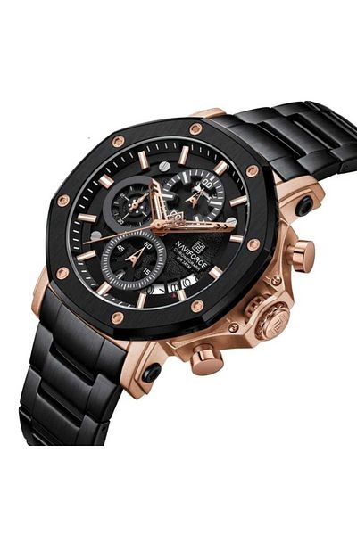 Naviforce Men's Watch Function Steel Band 2143
