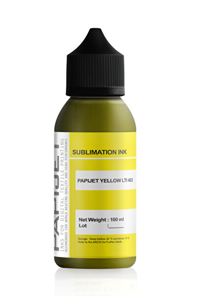 Süblimasyon Mürekkep 100 ml - Sarı (YELLOW)