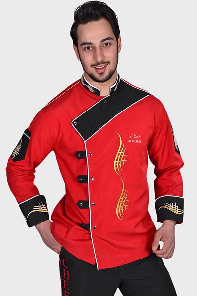 Üniformanya Chef Dress - Name Gift, Chef Jacket & Clothes, Chef Cook Jersey