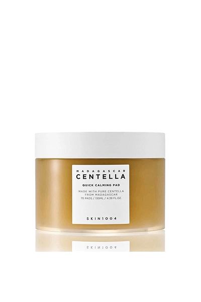 Skin1004 Madagascar Centella Quick Calming Pad - 130ml Anti-Rough and Soothing Cotton Pad