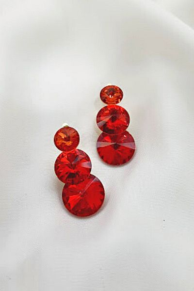 PETEK AKSESUAR 3 Drop Earrings