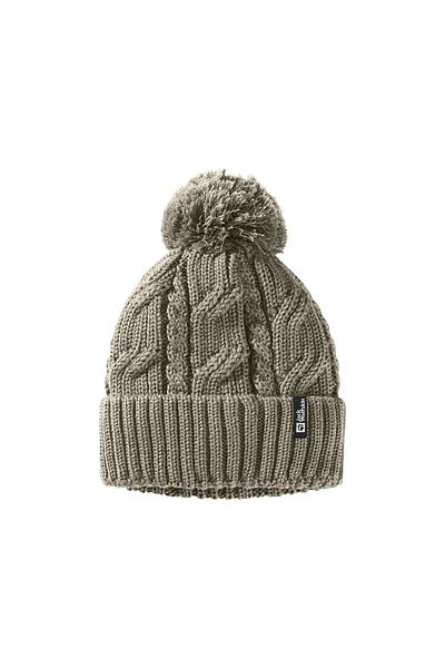 Jack Wolfskin Beretă 1905092-A0029 Seal - Căciulă cu pompon