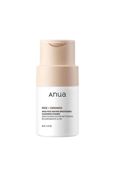ANUA أنوا - مسحوق التنظيف والتفتيح بإنزيم الأرز