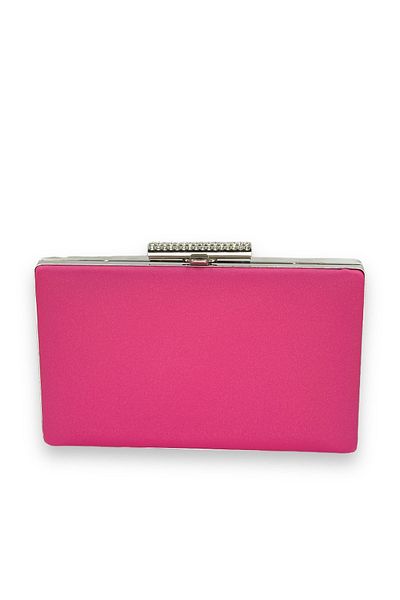Wedding Fashion Pink Matte Satin Handprint Bag - Night and Clutch Portfolio for Engagement and Wedding