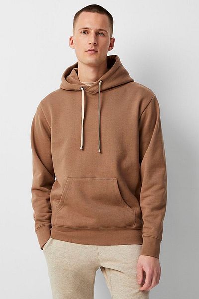 Superlife Ανδρικό φούτερ Superlife Fleece άνετο με κουκούλα σε μούχλα με 3 κλωστές