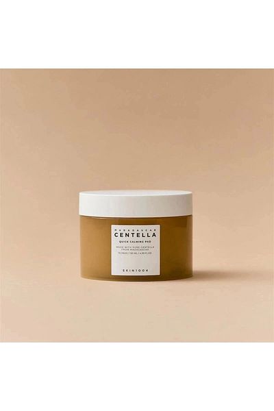Skin1004 Madagascar Centella Quick Calming Pad - 130ml Anti-Rough and Soothing Cotton Pad