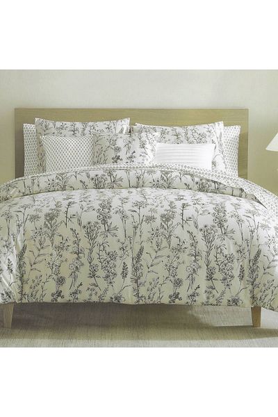 Orange Bed & Bath Wisely Taupe |Double Bedding Set 10 Pieces