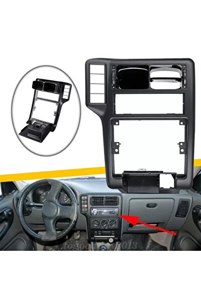 Genel Markalar Vw Polo Hb Orta Konsol Torpido Teyip Teyp Çerçevesi 6n1858069a Uyumlu