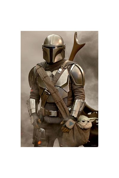 Prime 3D Star Wars the Mandalorian - Metal Box Puzzle, 300 Pieces