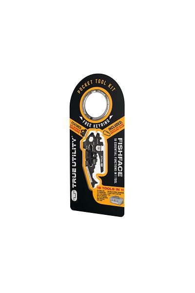 Trueutility True Utility True Utility Fishface Tool 18 Functions Unisex Various Accessories Tu 206K