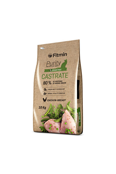 Fitmin Purity Castrate Taze Tavuk Etli Kısırlaştırılmış Kedi Maması 10 Kg