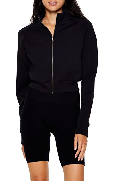 Forever 21 Scuba Kumaş Fermuarlı Ceket