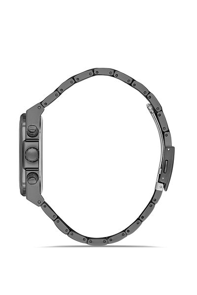 FERRO Black Steel Band Men's Wrist Watch Fm11555Awt-V