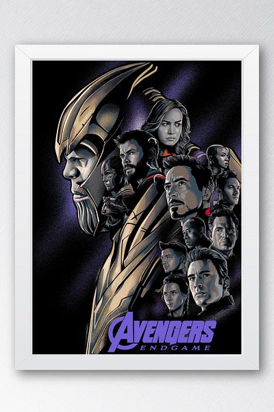 Saturn Pictură înrămate Avengers - Pictură poster Marvel Avengers