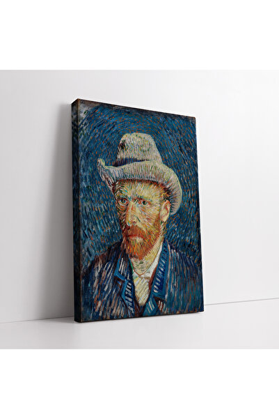 KOSS Dijital Self-Portrait by Vincent Van Gogh by Painters Grey Fedora Hat Ar...